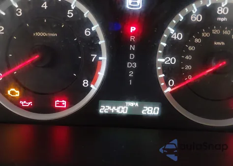 2009 Honda Accord 2.4 Ex-L from USA, damaged, VIN 1HGCP26879A062540